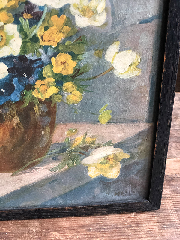 Pretty alpine floral print