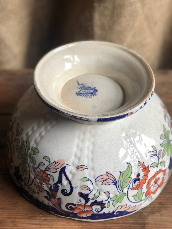 Japanese large china bowl bottom